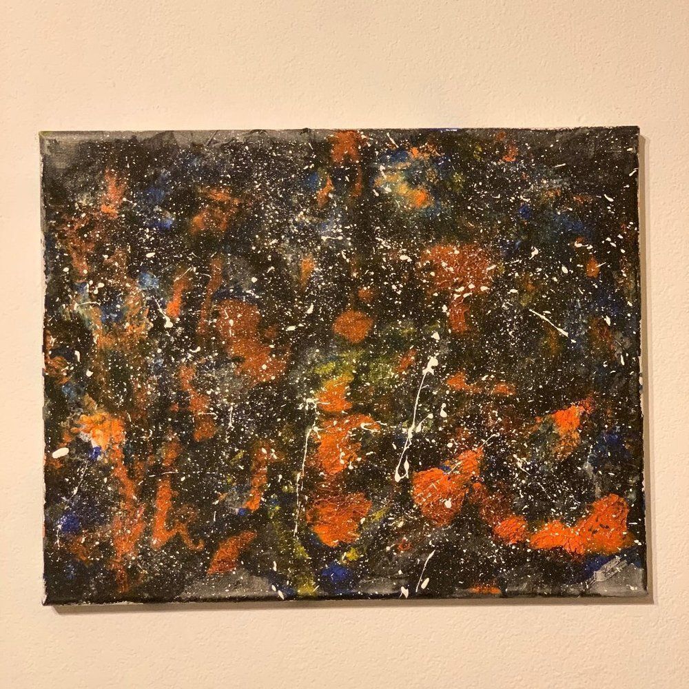 Original Abstract 11x14 Painting‎